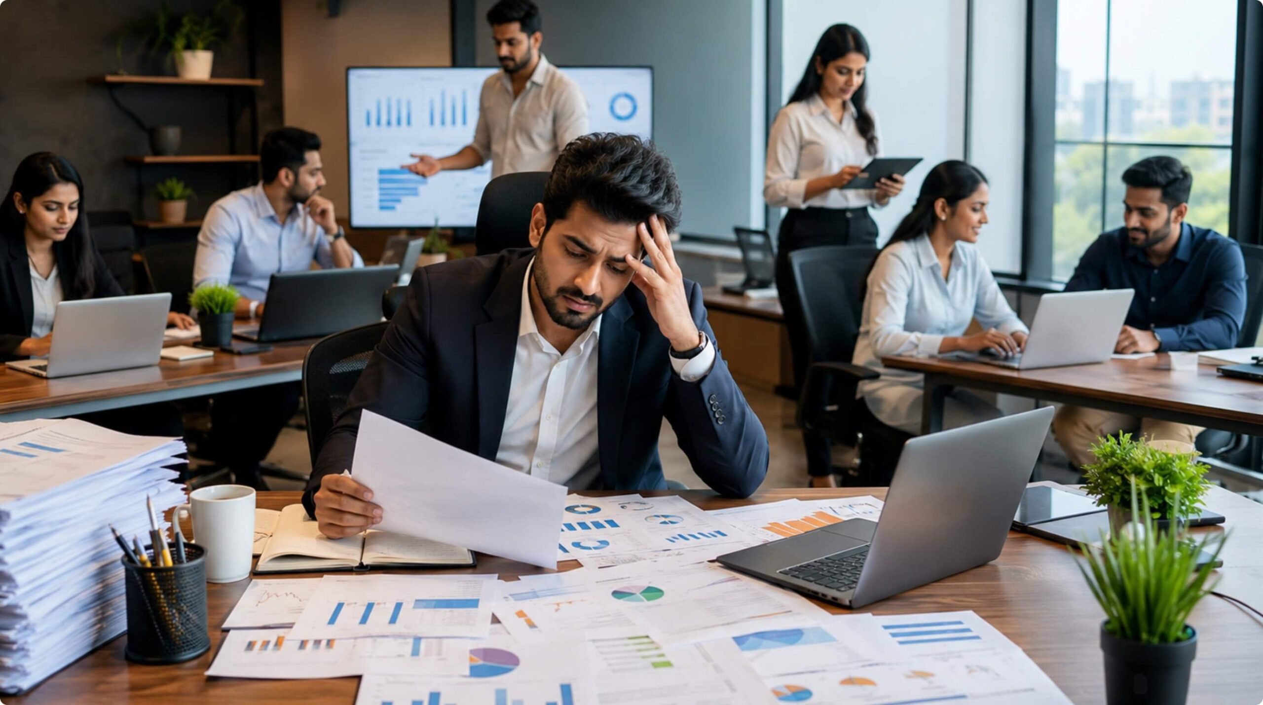 Founder overwhelmed by marketing tasks while trying to grow and manage a business